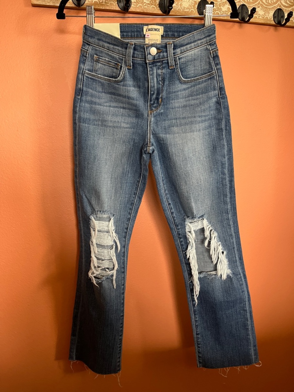 L’agence Daria High Rise Cropped Jeans - Picture 2 of 7